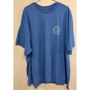Puppie Love Rescue Graphic T-Shirt Blue Cotton Short Sleeve Mens 3XL XXXL